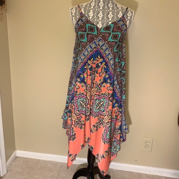 Boho asymmetric  dress - Picture 7 of 12